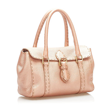 Fendi Mini Selleria Linda Leather Handbag (MLB-22351)