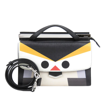 Fendi Leather Monster Demi Jours Satchel (MLB-10609)