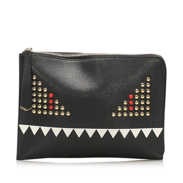 Fendi Monster Leather Clutch Bag (MLB-12572)