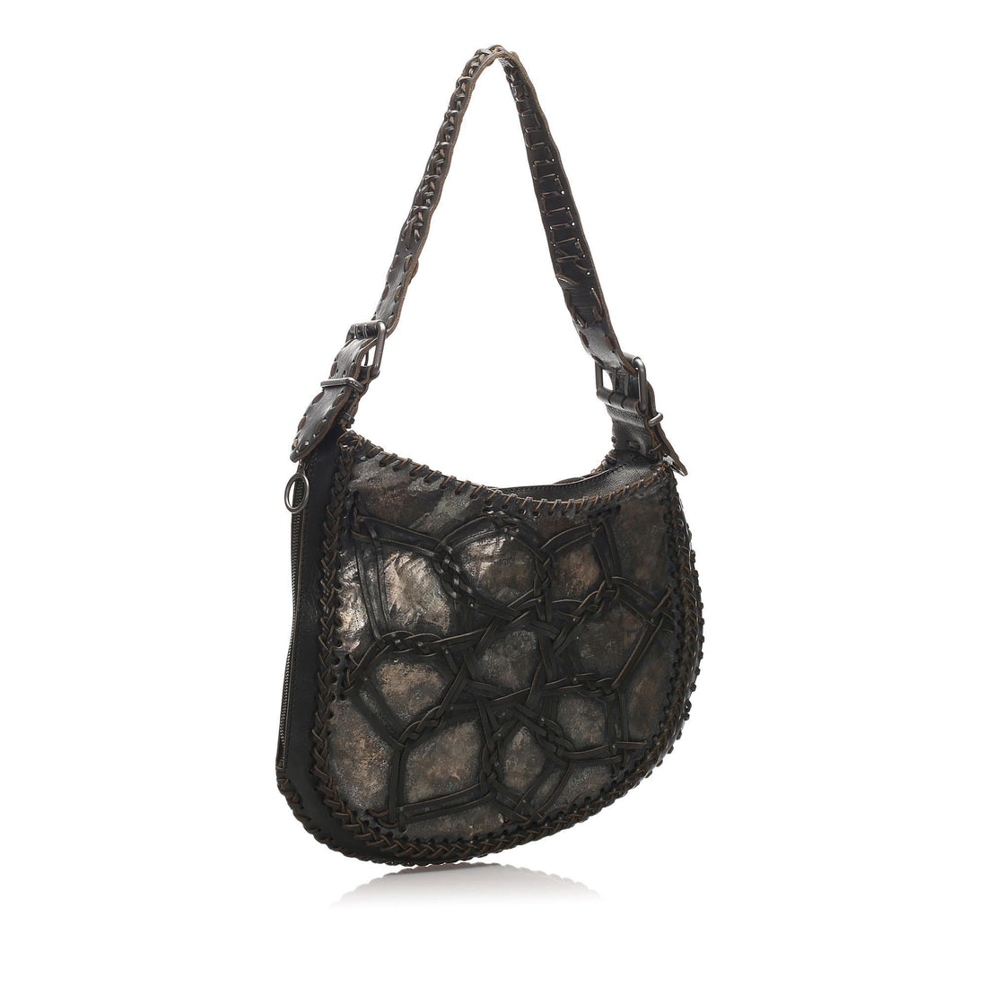 Fendi Oyster Leather Shoulder Bag (MLB-11076)