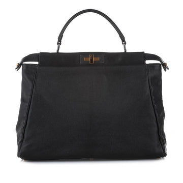 Fendi Peekaboo Leather Satchel (MLB-12682)