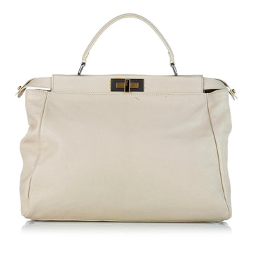 Fendi Peekaboo Leather Satchel (MLB-20673)