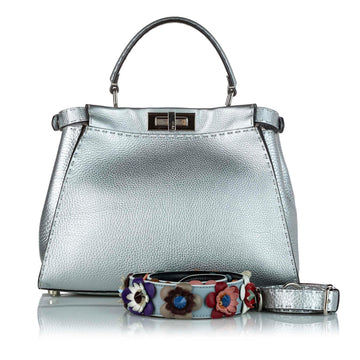 Fendi Peekaboo Leather Satchel (MLB-20756)