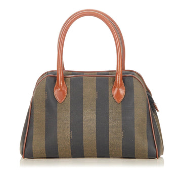 Fendi Pequin Canvas Handbag (MLB-19483)