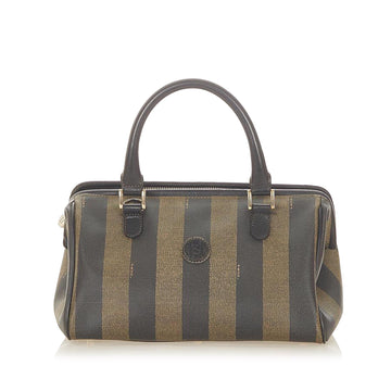 Fendi Pequin Canvas Handbag (MLB-19736)