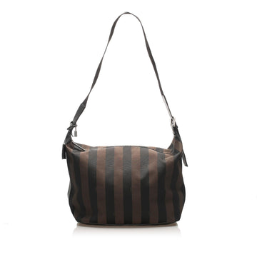 Fendi Pequin Canvas Shoulder Bag (MLB-11396)