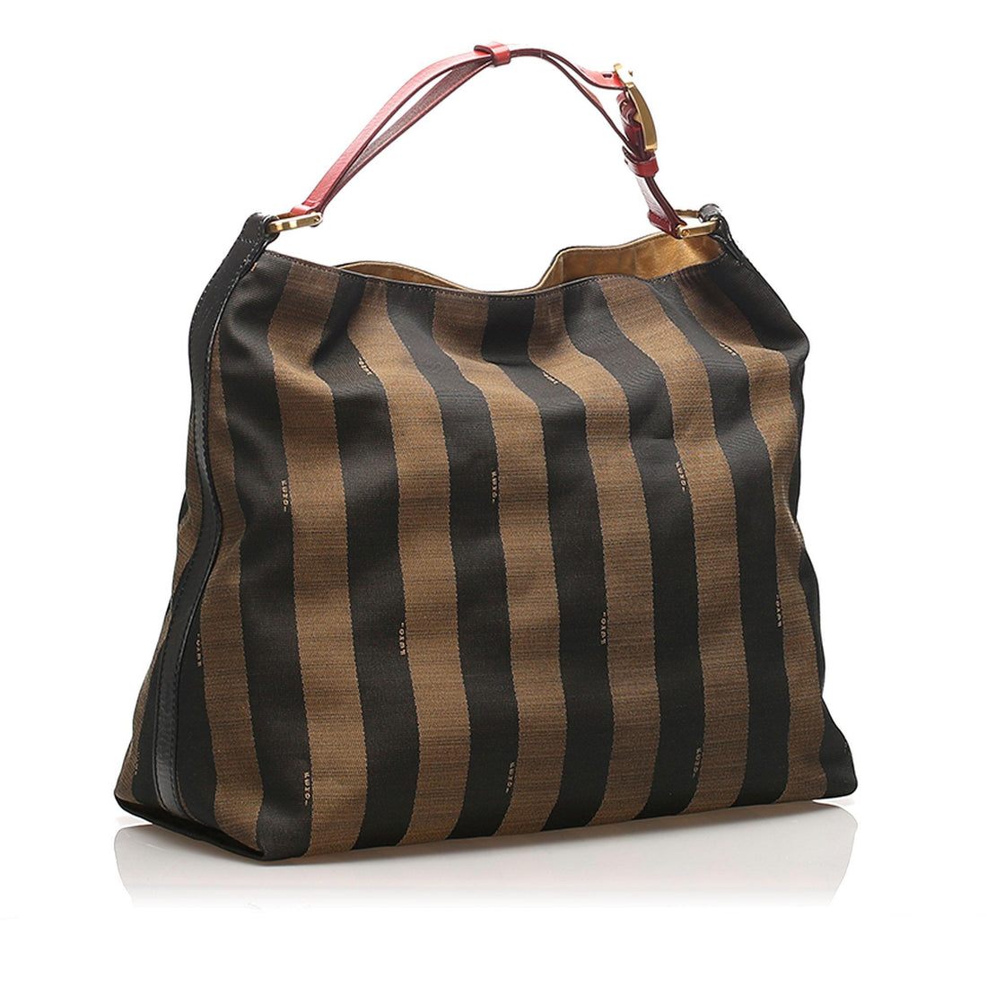 Fendi Pequin Canvas Shoulder Bag (MLB-12103)
