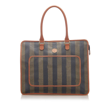 Fendi Pequin Canvas Tote Bag (MLB-17259)