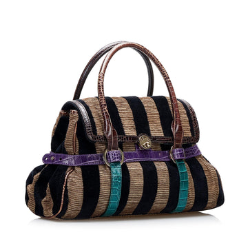 Fendi Pequin Handbag (MLB-UTQaNE)