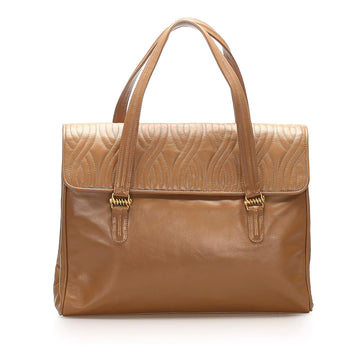 Fendi Quilted Leather Tote Bag (MLB-15890)