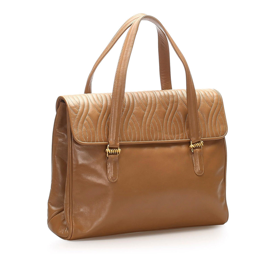 Fendi Quilted Leather Tote Bag (MLB-15890)