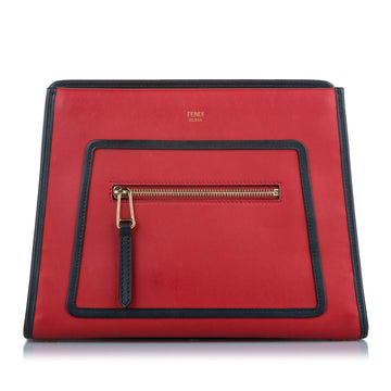 Fendi Runaway Leather Satchel (MLB-17972)