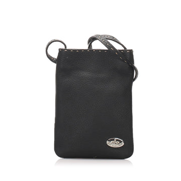 Fendi Selleria Leather Crossbody Bag (MLB-10358)