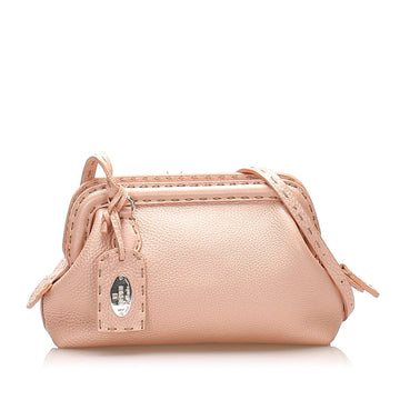 Fendi Selleria Leather Crossbody Bag (MLB-12292)