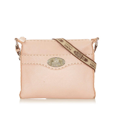 Fendi Selleria Leather Crossbody Bag (MLB-19380)