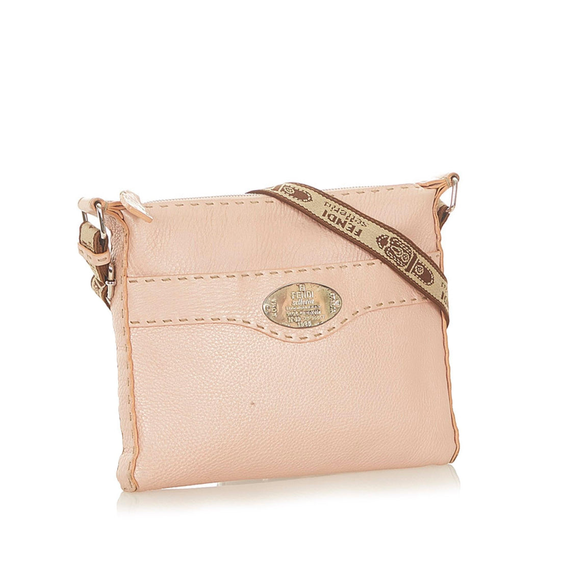 Fendi Selleria Leather Crossbody Bag (MLB-19380)