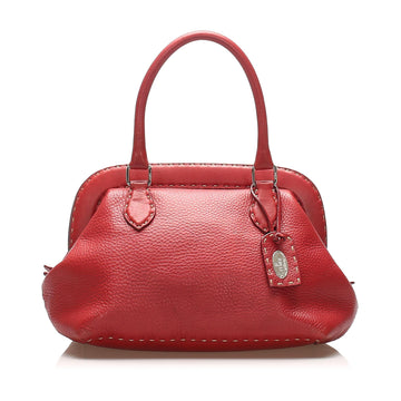 Fendi Selleria Leather Handbag (MLB-14893)