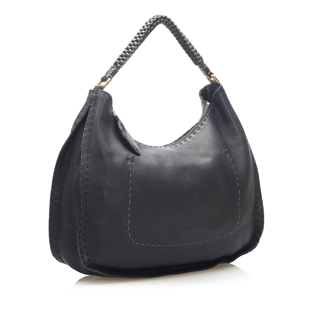 Fendi Selleria Leather Shoulder Bag (MLB-16756)