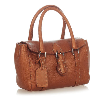 Fendi Selleria Linda Leather Handbag (MLB-37199)