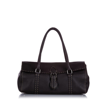Fendi Selleria Linda Leather Shoulder Bag (MLB-12306)