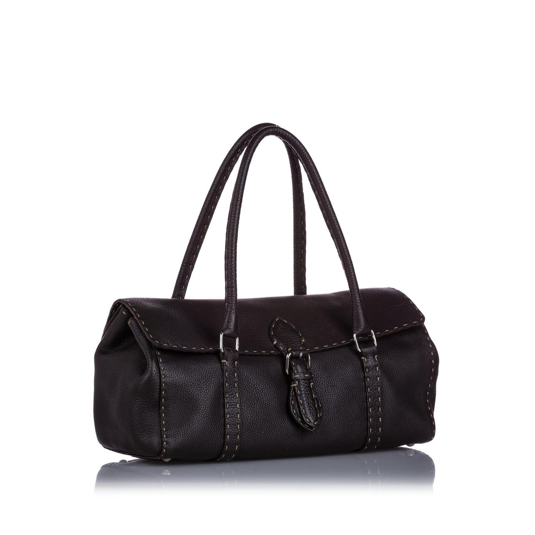 Fendi Selleria Linda Leather Shoulder Bag (MLB-12306)