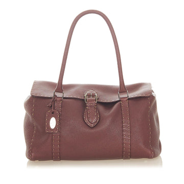 Fendi Selleria Linda Leather Shoulder Bag (MLB-20007)