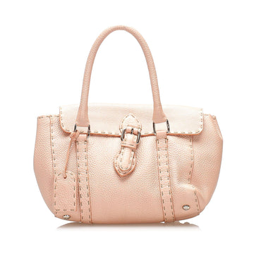 Fendi Selleria Linda Mini Leather Handbag (MLB-11733)