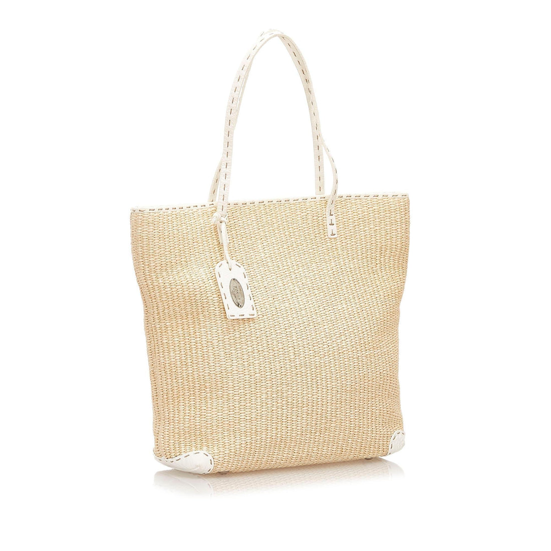 Fendi Selleria Straw Tote Bag (MLB-19092)