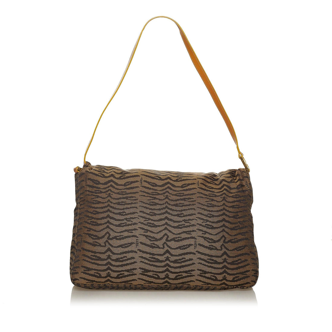 Fendi Tiger Print Canvas Shoulder Bag (MLB-37574)