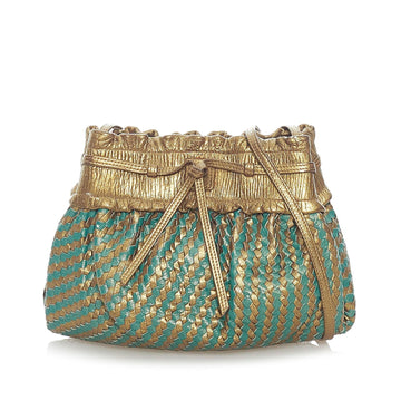 Fendi Woven Leather Bucket Bag