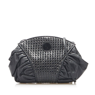 Fendi Woven Leather Crossbody Bag (MLB-16909)
