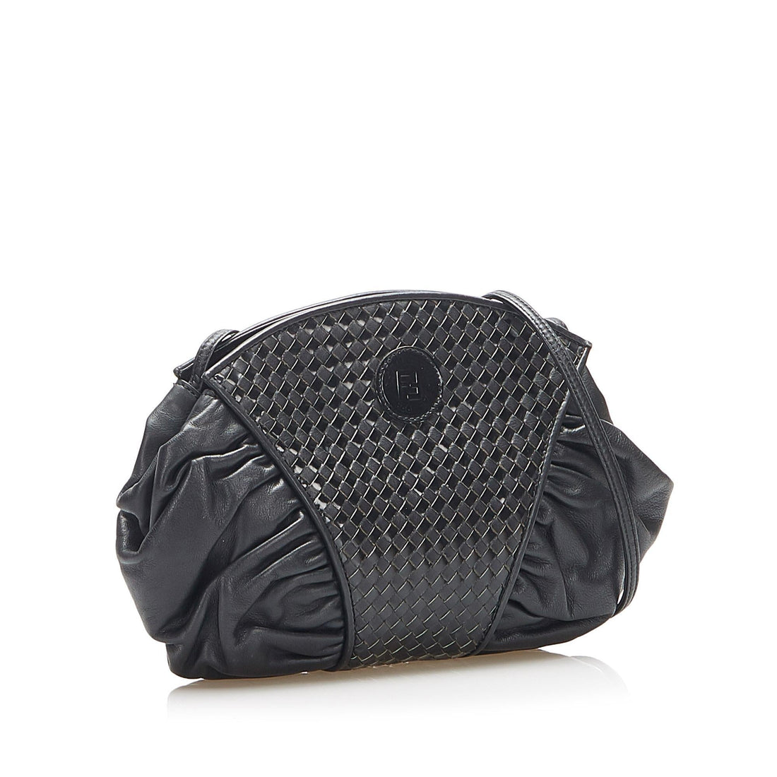 Fendi Woven Leather Crossbody Bag (MLB-16909)