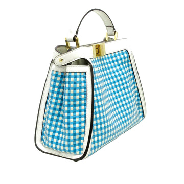 Fendi Woven Peekaboo Satchel (MLB-uY7B6k)