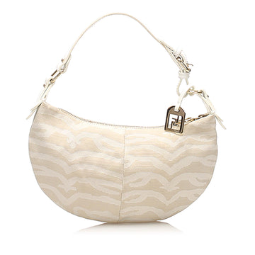 Fendi Zebra Print Canvas Baguette (MLB-11110)