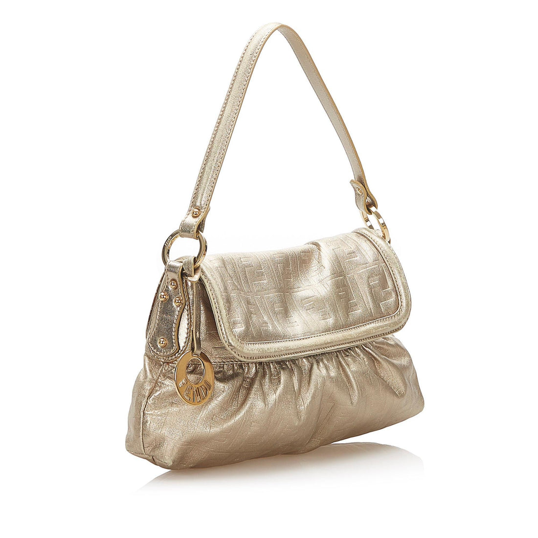 Fendi Zucca Chef Leather Shoulder Bag (MLB-17805)