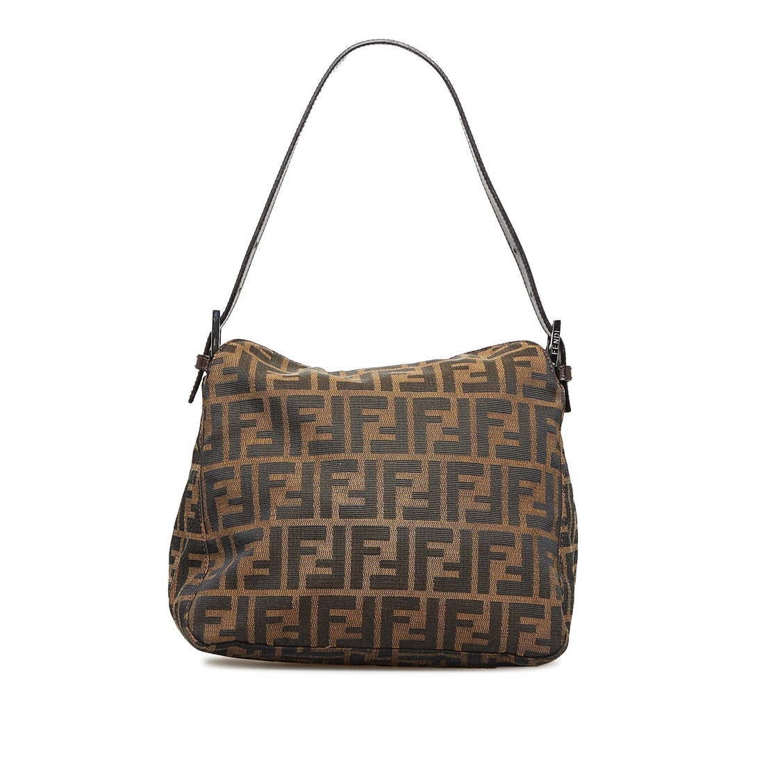 Fendi Zucca Double Flap Shoulder Bag (MLB-3W9xSv)