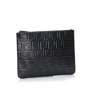 Fendi Zucca Embossed Zip Pouch (MLB-ocVOj7)