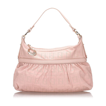 Fendi Zucca Perforated Leather Chef Shoulder Bag (MLB-12509)