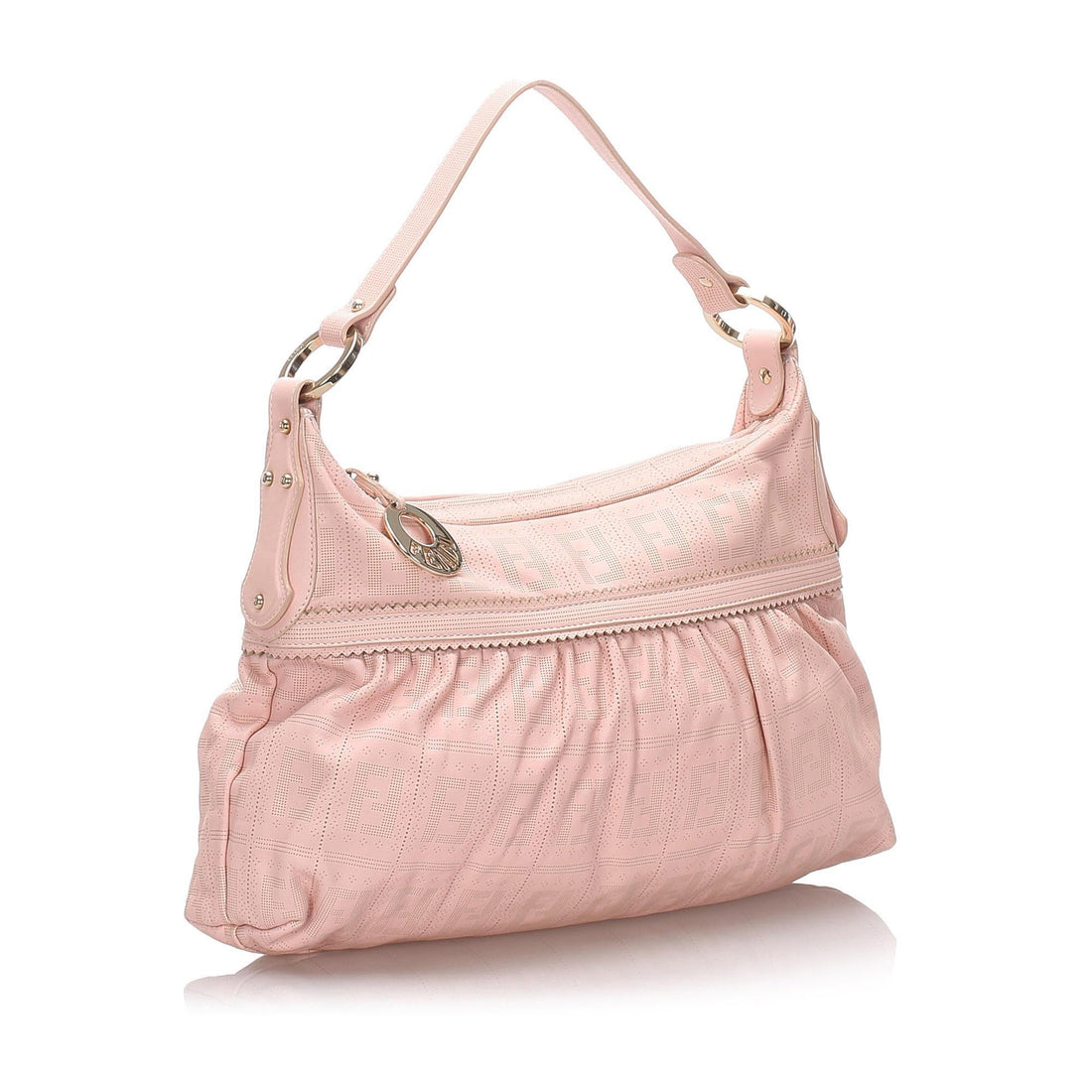Fendi Zucca Perforated Leather Chef Shoulder Bag (MLB-12509)