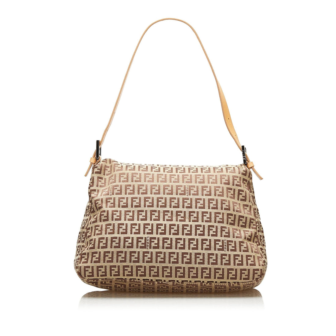 Fendi Zucchino Canvas Mamma Forever Shoulder Bag (MLB-36065)