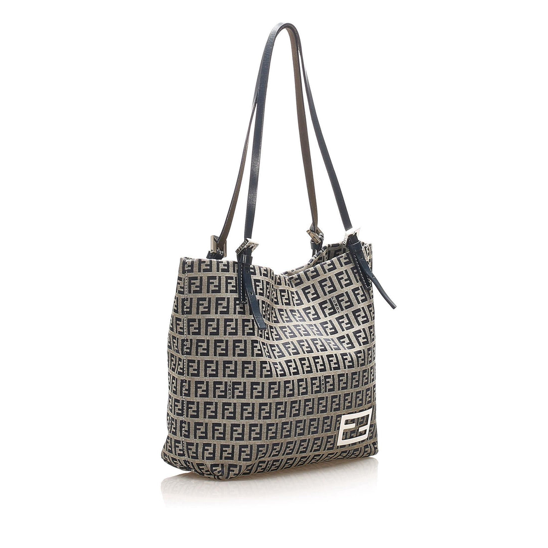 Fendi Zucchino Canvas Shoulder Bag (MLB-15555)