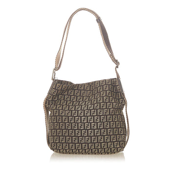Fendi Zucchino Canvas Shoulder Bag (MLB-19577)