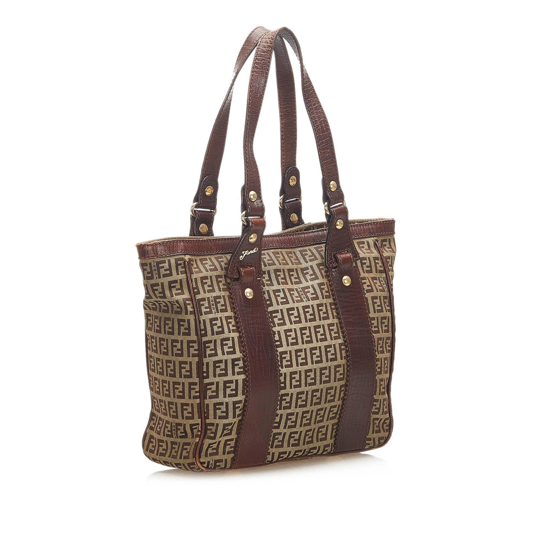 Fendi Zucchino Canvas Tote Bag (MLB-18462)