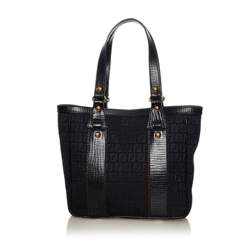 Fendi Zucchino Canvas Tote Bag
