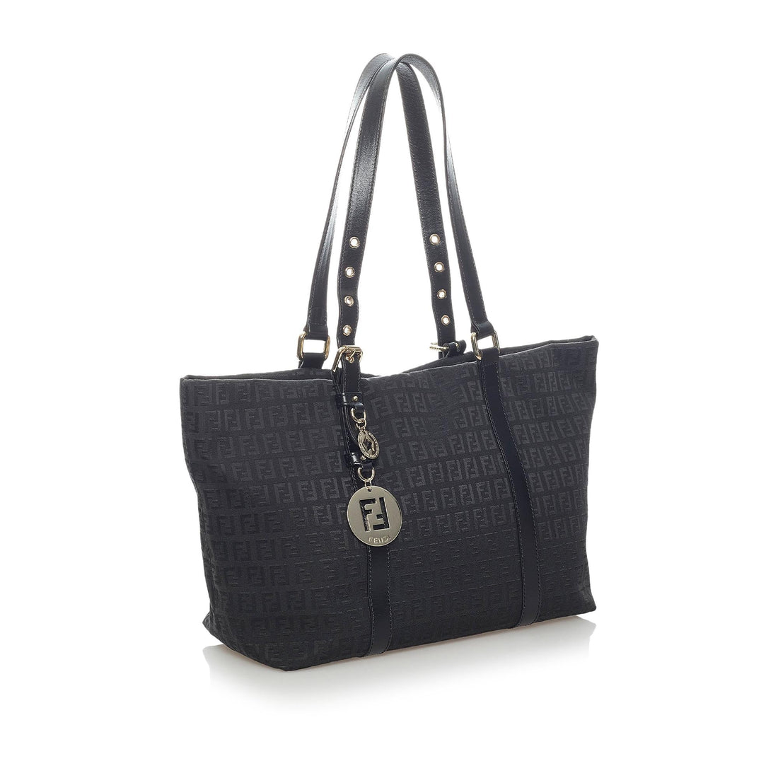 Fendi Zucchino Canvas Tote Bag