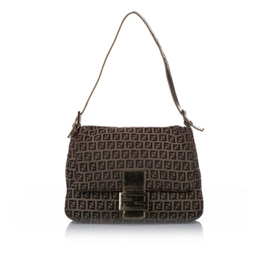Fendi Zucchino Mamma Forever Canvas Shoulder Bag (MLB-16069)