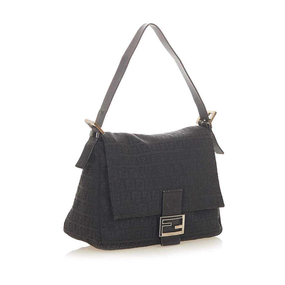 Fendi Zucchino Mamma Forever Canvas Shoulder Bag (MLB-19116)
