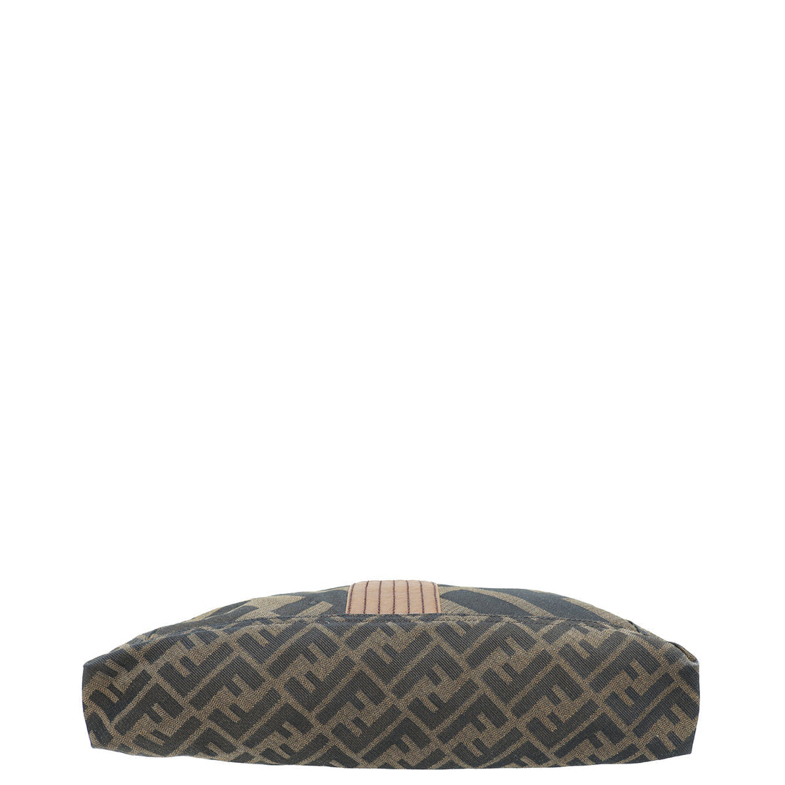 Fendi Tobacco Zucca Baguette Maxi Flap Shoulder Bag