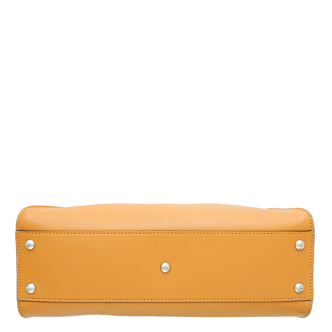 Fendi Ginger Latte Granite Plexiglass Peekaboo Medium Bag