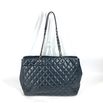 CHANEL Shoulder Bag A91046 lambskin black CC COCO Mark Matelasse Quilting